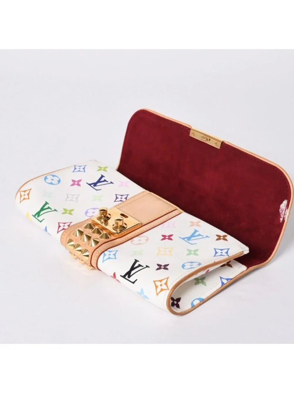 Louis Vuitton Monogram Multicolor Pochette Courtney Purse